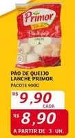 Oferta de Primor - Pão De Queijo Lanche por R$9,9 em Assaí Atacadista