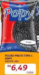 Oferta de Pacote - Feijão Preto Tipo 1 por R$6,49 em Assaí Atacadista