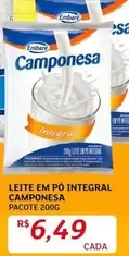 Oferta de Embaré - Leite Em Po Integral por R$6,49 em Assaí Atacadista