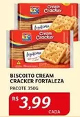 Oferta de Cracker - Biscoito Cream Fortaleza por R$3,99 em Assaí Atacadista