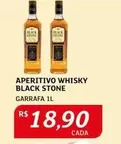 Oferta de Black Stone - Aperitivo Whisky por R$18,9 em Assaí Atacadista