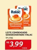 Oferta de Italac - Leite Condensado Semidesnatado por R$3,99 em Assaí Atacadista