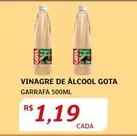 Oferta de Gota - Vinagre De Álcool por R$1,19 em Assaí Atacadista