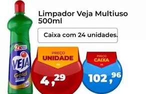 Oferta de Veja - Limpador Multiuso por R$4,29 em Tonin Superatacado