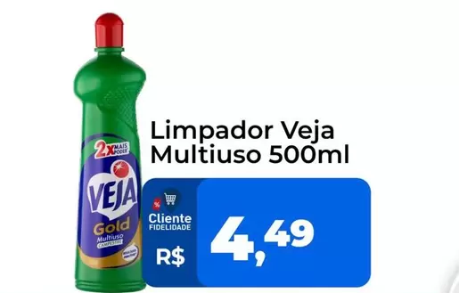 Oferta de Veja - Limpador Multiuso por R$4,49 em Tonin Superatacado