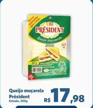 Oferta de Novo - Queijo Muçarela por R$17,98 em Sam's Club