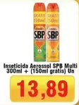 Oferta de SBP - Inseticida Aerossol Multi por R$13,89 em Spani Atacadista