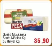 Oferta de Santa Mônica - Queijo Mussarela por R$35,9 em Spani Atacadista