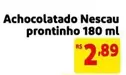 Oferta de Nescau - Achocolatado  Prontinho por R$2,89 em Mercado Extra