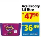 Oferta de Frooty - Açaí  1,5 Litro por R$36,99 em Mercado Extra