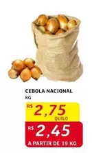 Oferta de Cebola - Cebola Nacional por R$2,75 em Assaí Atacadista