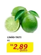 Oferta de Limão-taiti por R$2,89 em Assaí Atacadista