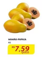 Oferta de Mamão-papaia por R$7,59 em Assaí Atacadista