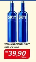 Oferta de Skyy - Vodka Natural por R$39,9 em Assaí Atacadista