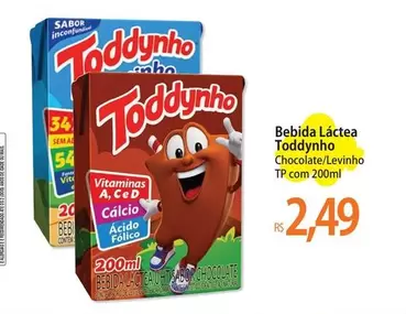 Oferta de Toddynho - Bebida Láctea por R$2,49 em Atacadão