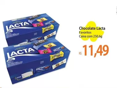 Oferta de Lacta - Chocolate por R$11,49 em Atacadão