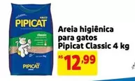 Oferta de Pipicat - Areia Higiênica Para Gatos Classic por R$12,99 em Extra