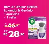 Oferta de Bom -  Ar Elétrico Lavanda & Gerânio por R$28,98 em Sam's Club