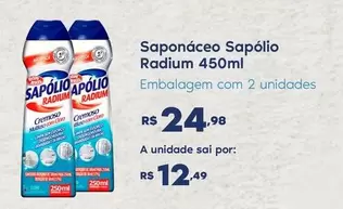 Oferta de Sapólio Radium - Saponaceo por R$24,98 em Sam's Club