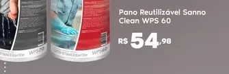 Oferta de Clean - Pano Reutilizável Sanno por R$54,98 em Sam's Club