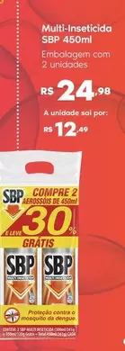 Oferta de SBP - Multi-insetticida por R$24,98 em Sam's Club