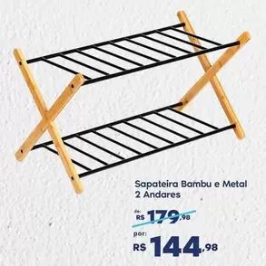 Oferta de Sapateira E Metal 2 Andares por R$144,98 em Sam's Club