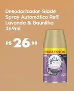 Oferta de Glade - Desodorizador  Spray Automatico Refil Lavanda & Baunilha por R$26,98 em Sam's Club