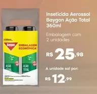 Oferta de Baygon - Inseticida Aerossol por R$25,98 em Sam's Club