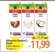 Oferta de Aveia - Alimento Nature's Heart por R$11,99 em Atacadão