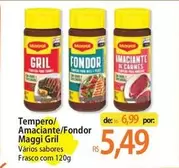 Oferta de Maggi - Tempero/ Amaciante/Fondor por R$5,49 em Atacadão