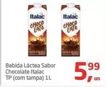 Oferta de Italac - Bebida Láctea Sabor Chocolate TP (com tampa) por R$5,99 em Tenda Atacado