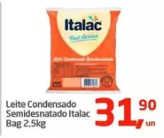 Oferta de Italac - Leite Condensado Semidesnatado por R$31,9 em Tenda Atacado