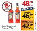 Oferta de Aperol - Aperitivo Garrafa por R$48,9 em Tenda Atacado