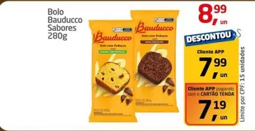 Oferta de Bauducco - Bolo Sabores por R$8,99 em Tenda Atacado