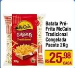 Oferta de McCain - Batata Pré- Frita Tradicional por R$25,98 em Max Atacadista