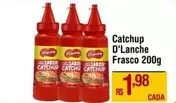 Oferta de D'lanche - Catchup Frasco por R$1,98 em Max Atacadista