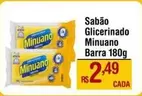 Oferta de Minuano - Sabão Glicerinado por R$2,49 em Max Atacadista