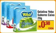 Oferta de Sabores - Gelatina Sabores Caixa por R$0,98 em Max Atacadista