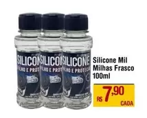 Oferta de Silicone Mil Frasco por R$7,9 em Max Atacadista