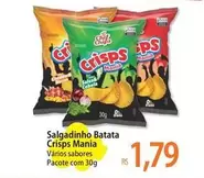 Oferta de Crisps - Salgadinho Batata por R$1,79 em Atacadão