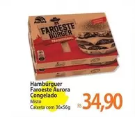 Oferta de Aurora - Hambúrguer Faroeste por R$34,9 em Atacadão