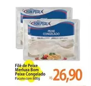 Oferta de Bom Peixe - Filé De Peixe Merluza por R$26,9 em Atacadão