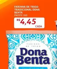 Oferta de Dona Benta - Farinha De Trigo Tradicional por R$4,45 em Assaí Atacadista