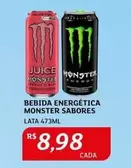 Oferta de Monster - Bebida Energética por R$8,98 em Assaí Atacadista