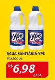 Oferta de Ypê - Água Sanitária por R$6,98 em Assaí Atacadista