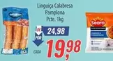 Oferta de Pamplona - Linguiça Calabresa por R$19,98 em Supermercados BH