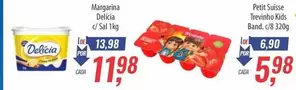 Oferta de Delícia - Petit Suisse Trevinho Kids por R$11,98 em Supermercados BH