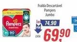 Oferta de Pampers - Fralda Descartável por R$74,9 em Supermercados BH