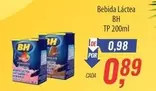 Oferta de BH - Bebida Láctea por R$0,98 em Supermercados BH