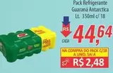 Oferta de Antarctica - Pack Refrigerante Guaraná por R$44,64 em Supermercados BH